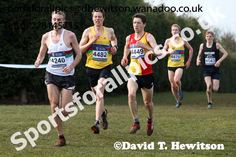 Senior mens 2016 Inter Counties Cross Country Champs. and Cross Challenge Final, Cofton Park, Birmingham. Photo: David T. Hewitson/Sports for All Pics
